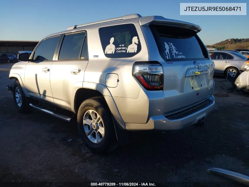 2014 Toyota 4Runner Sr5 Premium VIN: JTEZU5JR9E5068471 Lot: 40779289