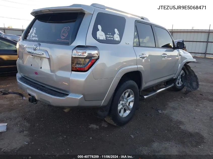 2014 Toyota 4Runner Sr5 Premium VIN: JTEZU5JR9E5068471 Lot: 40779289