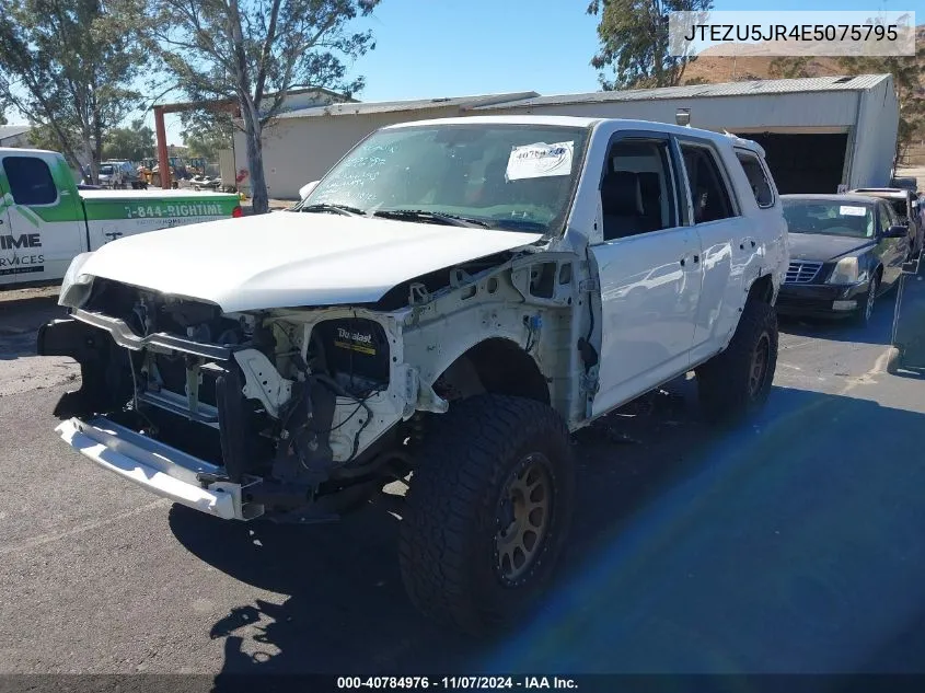 JTEZU5JR4E5075795 2014 Toyota 4Runner Sr5 Premium