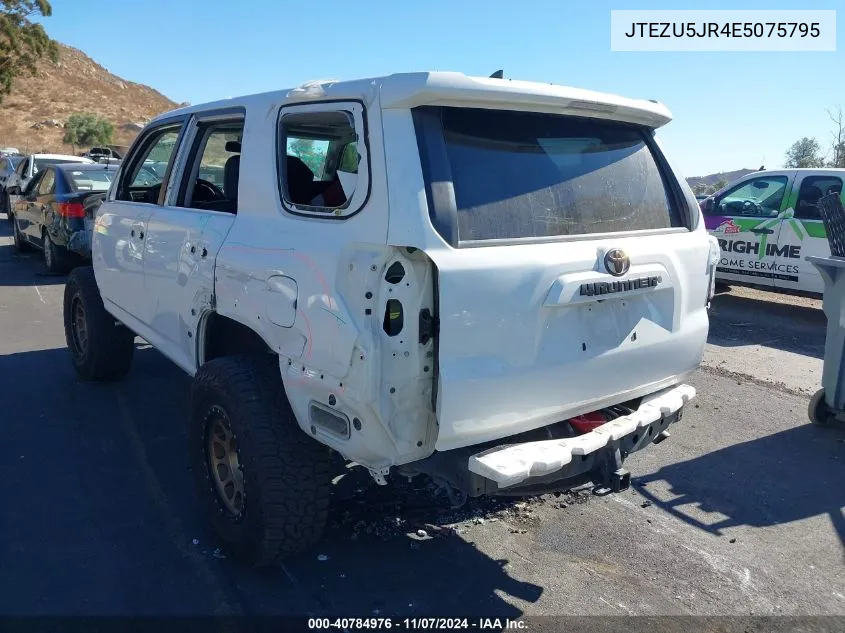 JTEZU5JR4E5075795 2014 Toyota 4Runner Sr5 Premium