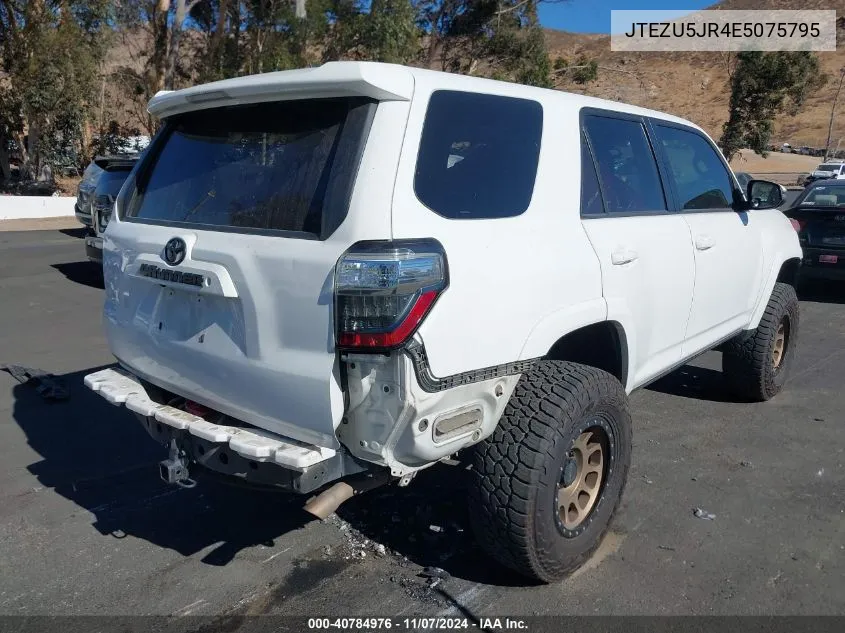 JTEZU5JR4E5075795 2014 Toyota 4Runner Sr5 Premium