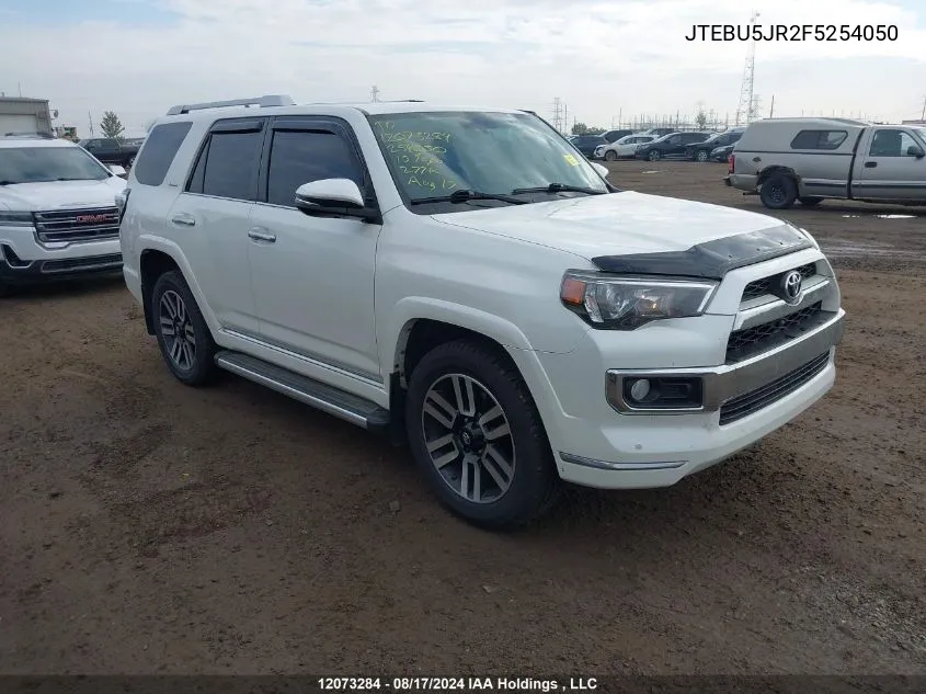 2015 Toyota 4Runner Sr5 V6 VIN: JTEBU5JR2F5254050 Lot: 12073284