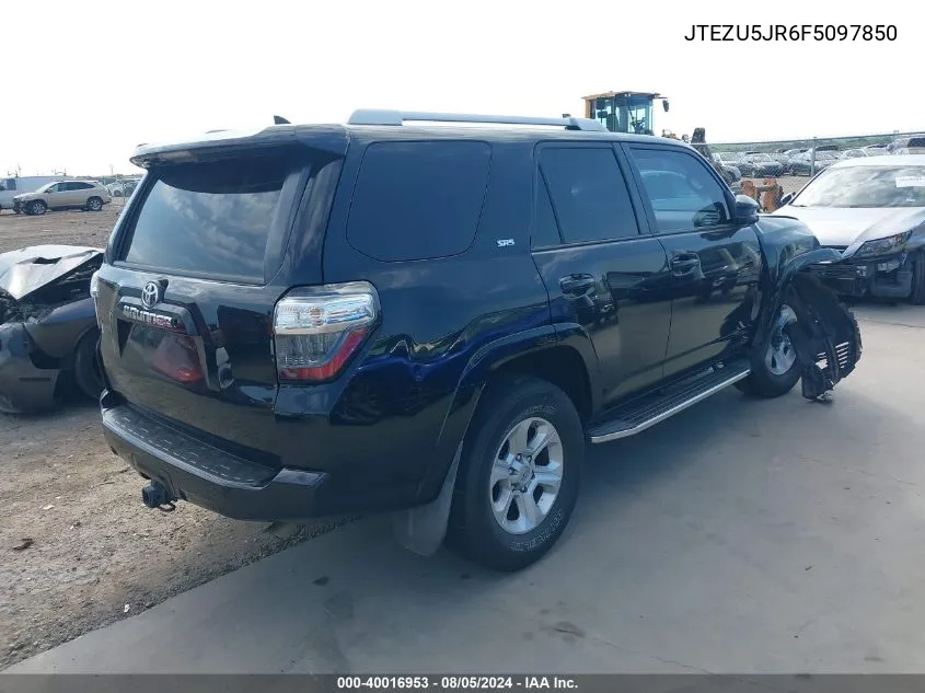 JTEZU5JR6F5097850 2015 Toyota 4Runner Sr5