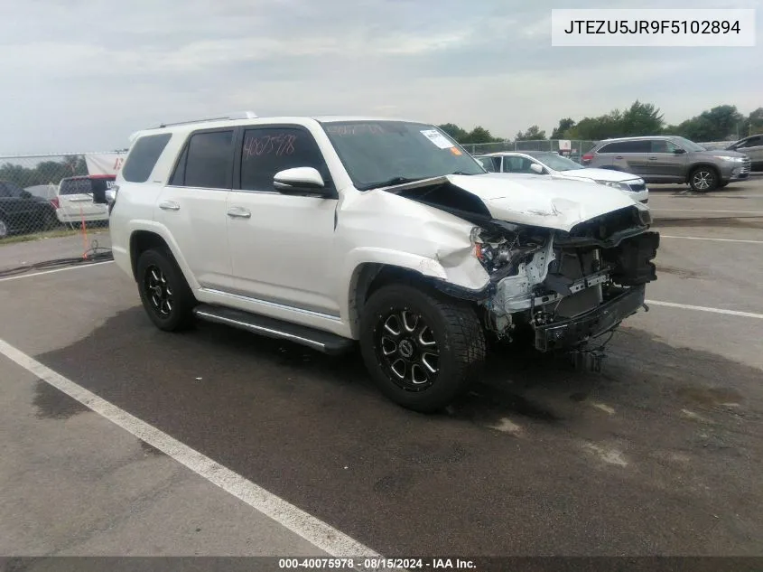 JTEZU5JR9F5102894 2015 Toyota 4Runner Limited