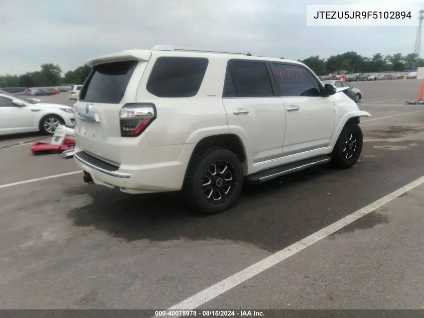 JTEZU5JR9F5102894 2015 Toyota 4Runner Limited