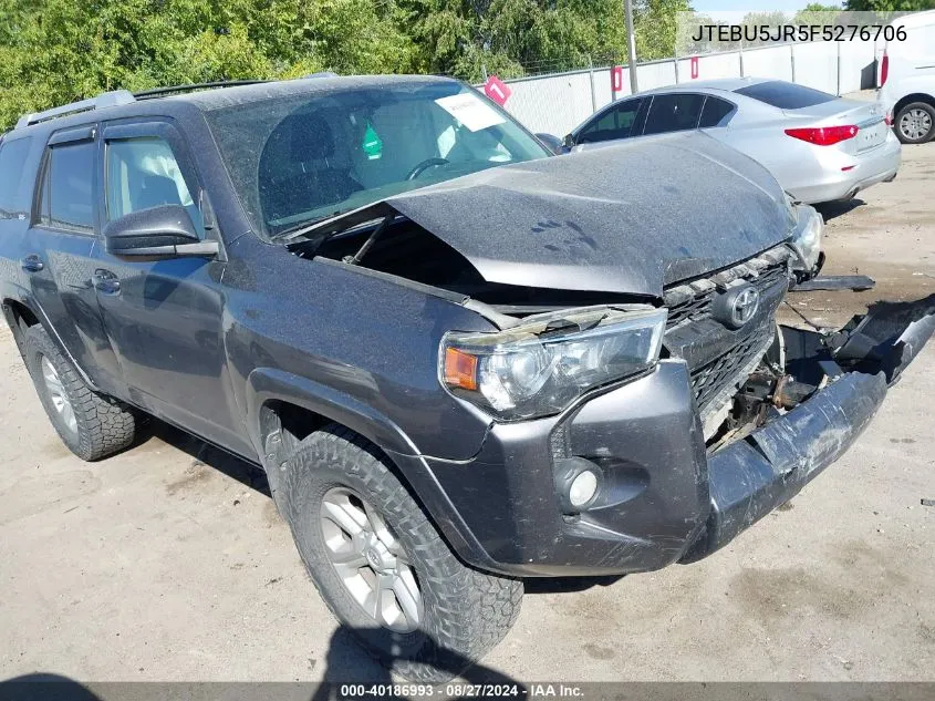 JTEBU5JR5F5276706 2015 Toyota 4Runner Sr5