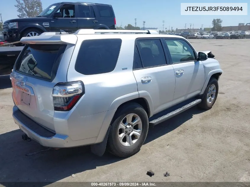 JTEZU5JR3F5089494 2015 Toyota 4Runner Sr5 Premium