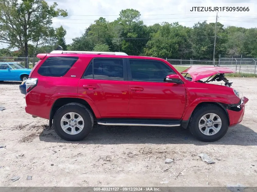 2015 Toyota 4Runner Sr5 Premium VIN: JTEZU5JR1F5095066 Lot: 40321127