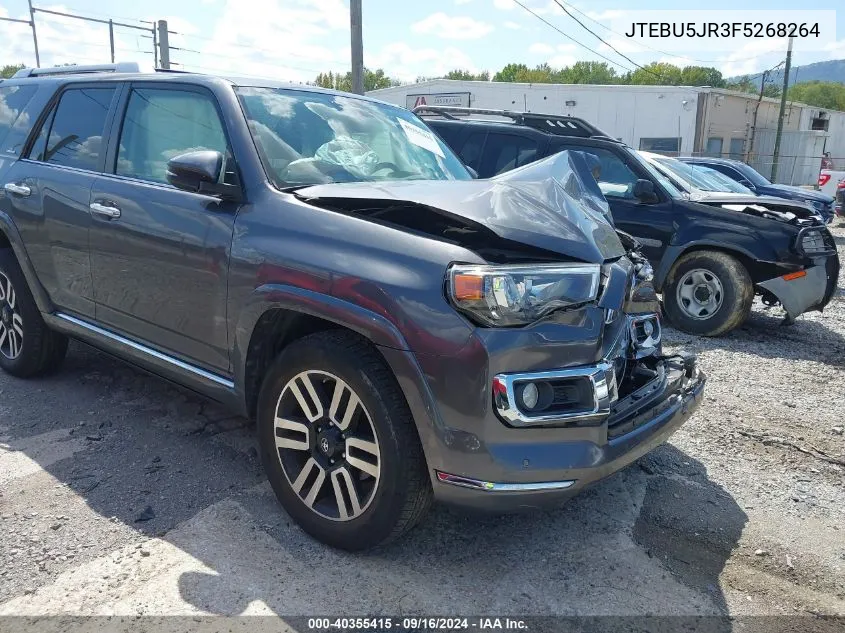 JTEBU5JR3F5268264 2015 Toyota 4Runner Limited