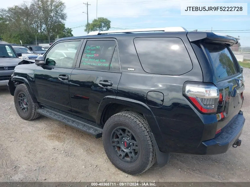 JTEBU5JR9F5222728 2015 Toyota 4Runner Sr5 Premium