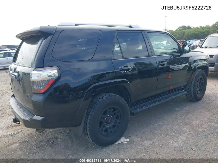 JTEBU5JR9F5222728 2015 Toyota 4Runner Sr5 Premium