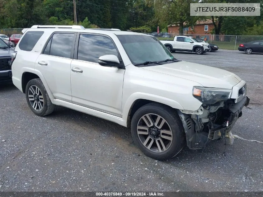 JTEZU5JR3F5088409 2015 Toyota 4Runner Limited