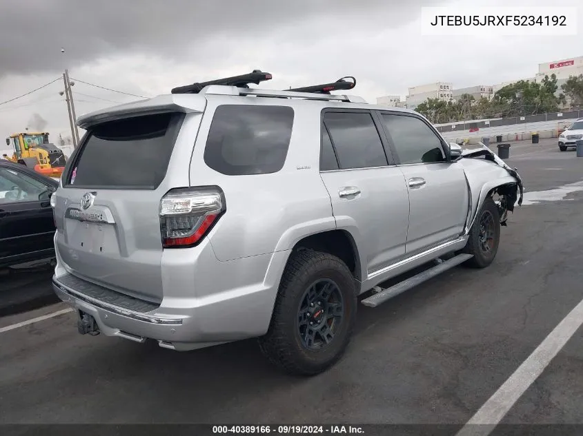 JTEBU5JRXF5234192 2015 Toyota 4Runner Limited