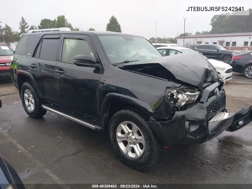 JTEBU5JR5F5242541 2015 Toyota 4Runner Sr5