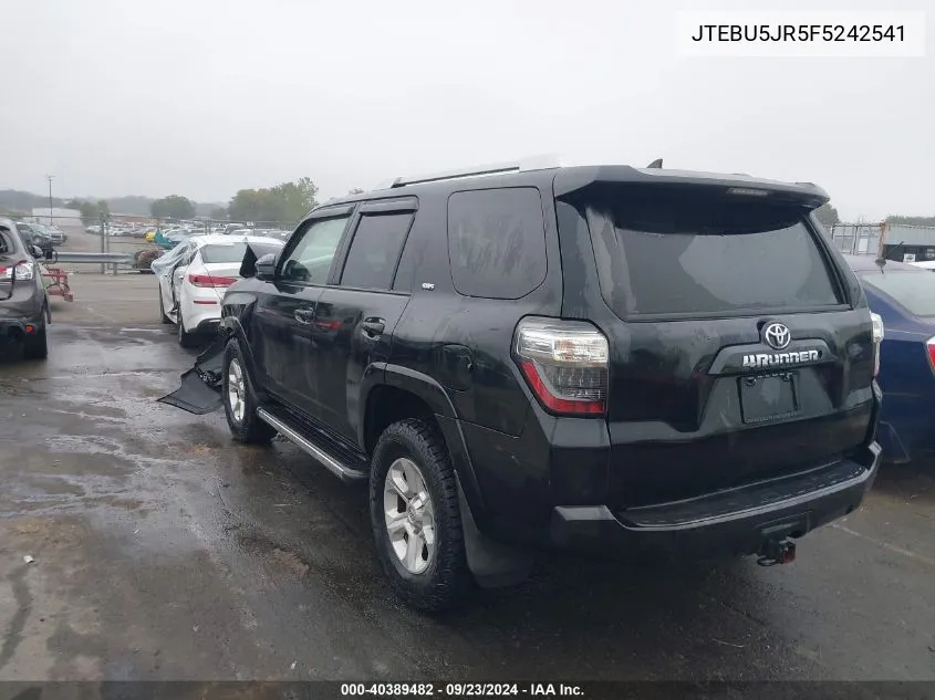 JTEBU5JR5F5242541 2015 Toyota 4Runner Sr5