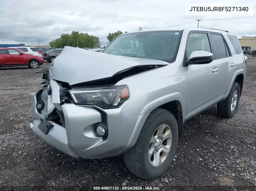 2015 Toyota 4Runner Sr5 VIN: JTEBU5JR8F5271340 Lot: 40407132