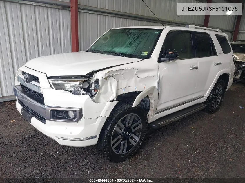 JTEZU5JR3F5101076 2015 Toyota 4Runner Limited