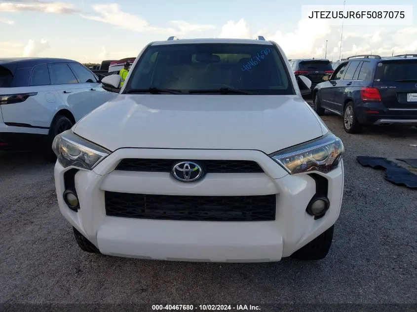 JTEZU5JR6F5087075 2015 Toyota 4Runner Sr5 Premium