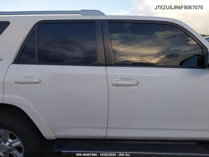 JTEZU5JR6F5087075 2015 Toyota 4Runner Sr5 Premium