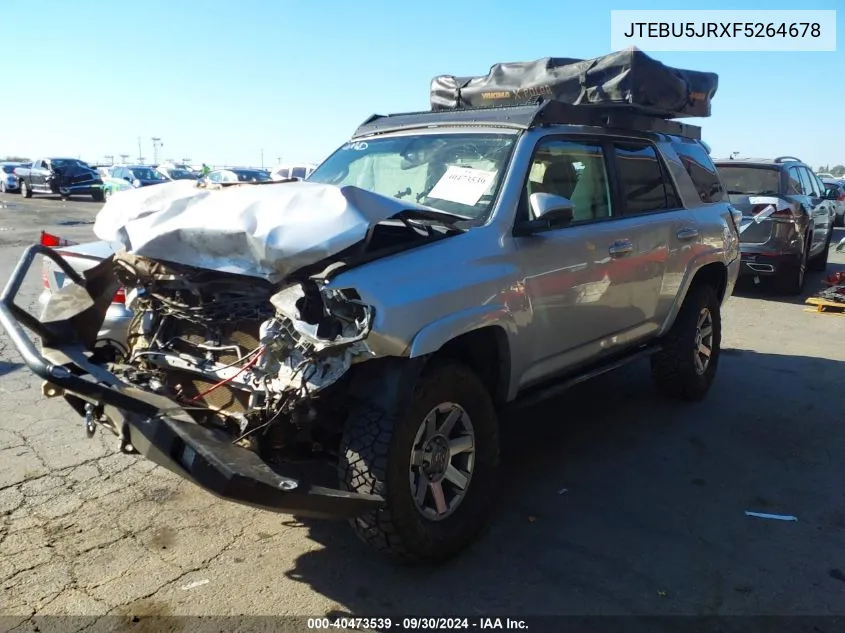 JTEBU5JRXF5264678 2015 Toyota 4Runner Trail