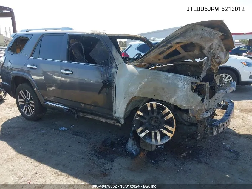 JTEBU5JR9F5213012 2015 Toyota 4Runner Limited