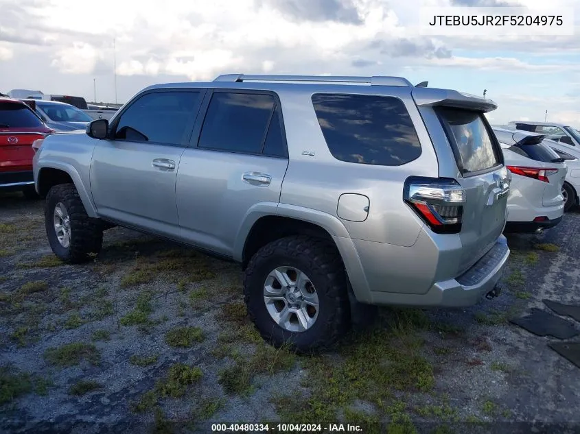 JTEBU5JR2F5204975 2015 Toyota 4Runner Sr5