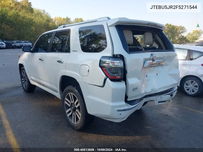 JTEBU5JR2F5271544 2015 Toyota 4Runner Limited