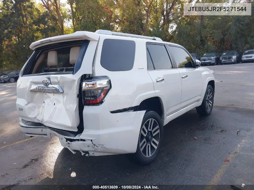 JTEBU5JR2F5271544 2015 Toyota 4Runner Limited