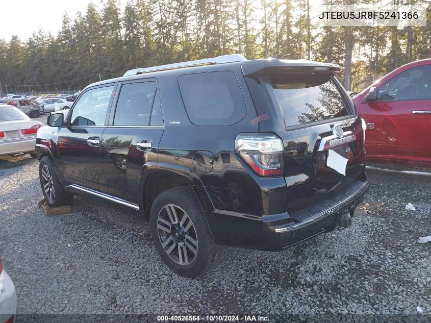 JTEBU5JR8F5241366 2015 Toyota 4Runner Limited