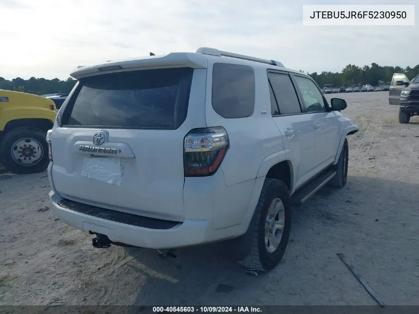 JTEBU5JR6F5230950 2015 Toyota 4Runner Sr5