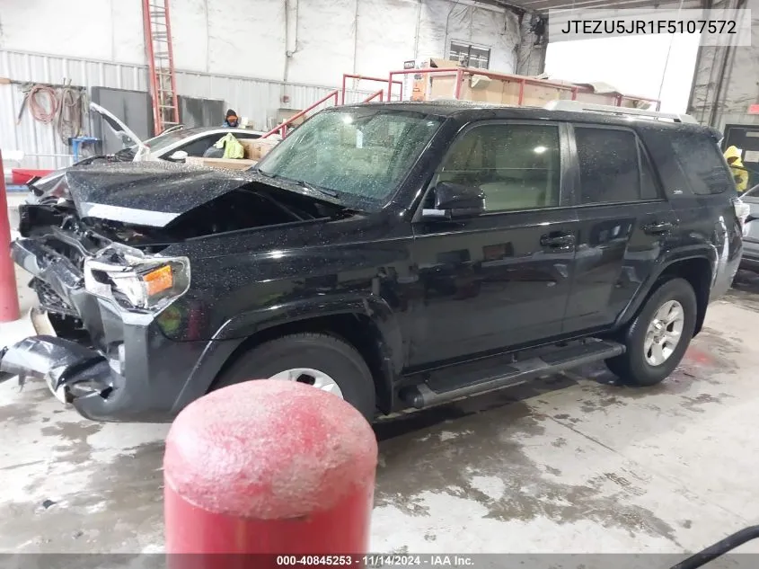 2015 Toyota 4Runner Sr5 VIN: JTEZU5JR1F5107572 Lot: 40845253