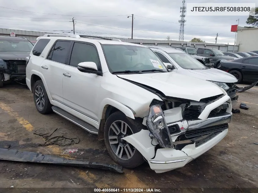 2015 Toyota 4Runner Limited VIN: JTEZU5JR8F5088308 Lot: 40858641