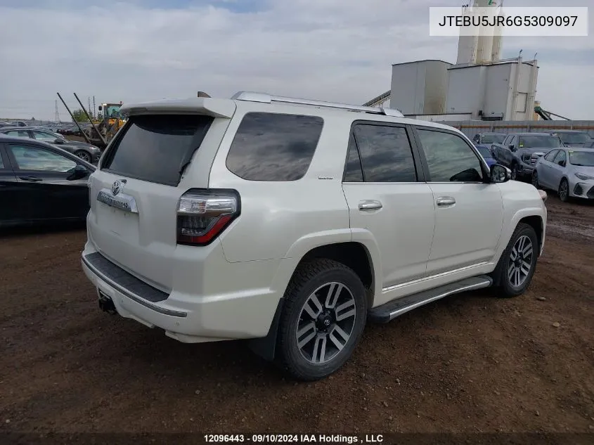 JTEBU5JR6G5309097 2016 Toyota 4Runner Sr5 Prem/Ltdl/Trail/Trd