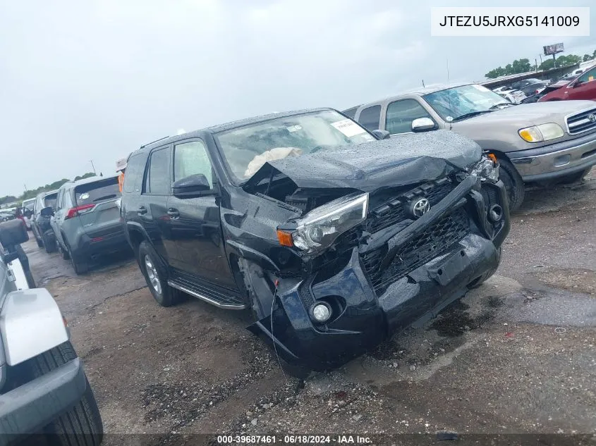 JTEZU5JRXG5141009 2016 Toyota 4Runner Sr5