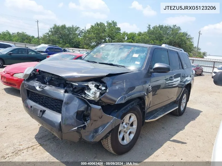 JTEZU5JRXG5123206 2016 Toyota 4Runner Sr5