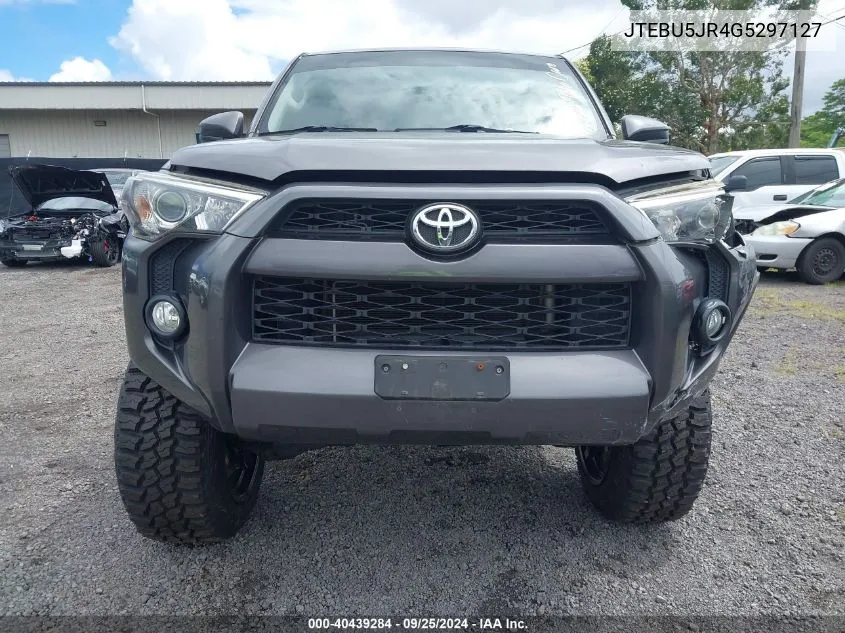 JTEBU5JR4G5297127 2016 Toyota 4Runner Sr5