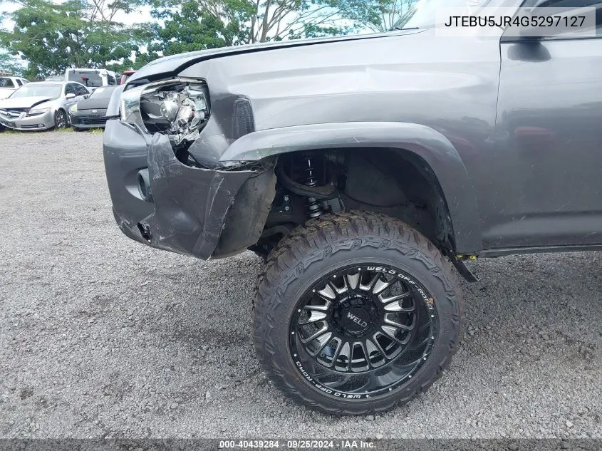 JTEBU5JR4G5297127 2016 Toyota 4Runner Sr5