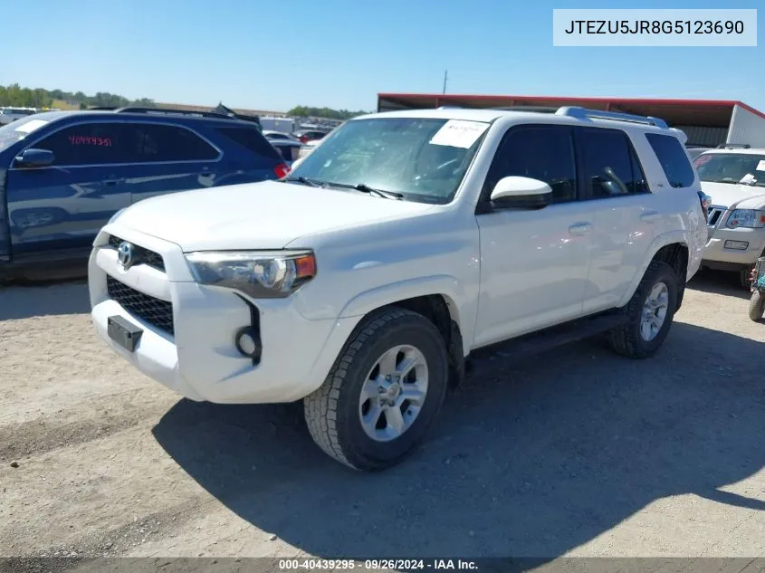 JTEZU5JR8G5123690 2016 Toyota 4Runner Sr5