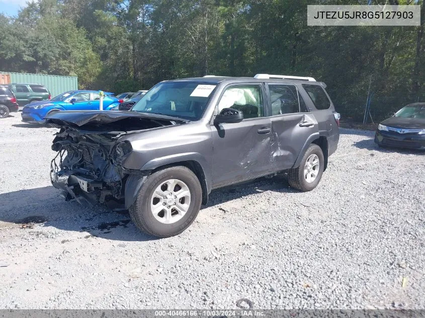 JTEZU5JR8G5127903 2016 Toyota 4Runner Sr5