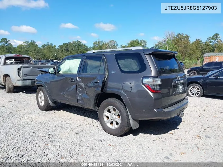 2016 Toyota 4Runner Sr5 VIN: JTEZU5JR8G5127903 Lot: 40466166