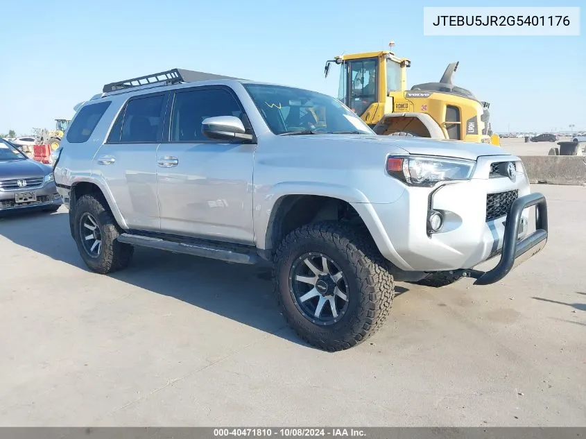 JTEBU5JR2G5401176 2016 Toyota 4Runner Sr5