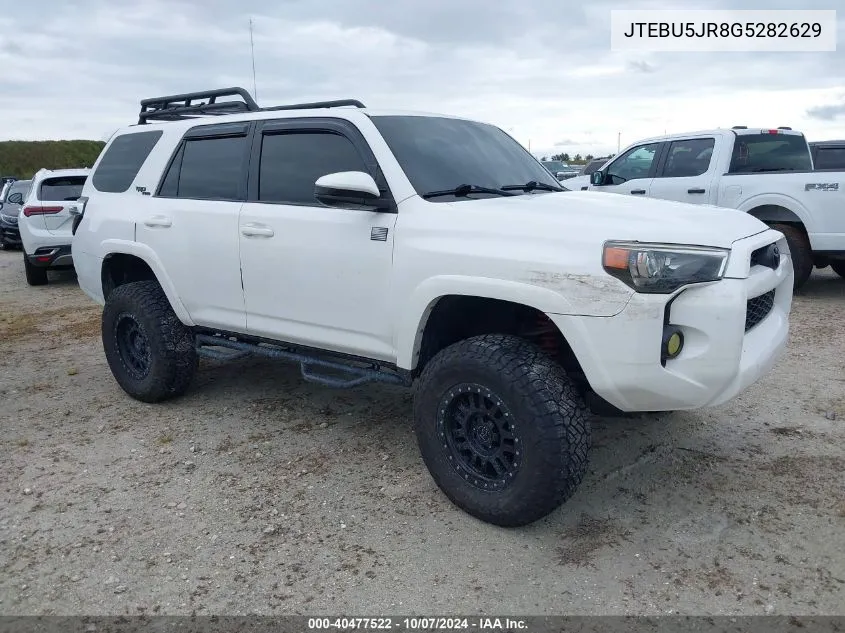 JTEBU5JR8G5282629 2016 Toyota 4Runner Sr5 Prem/Ltdl/Trail/Trd