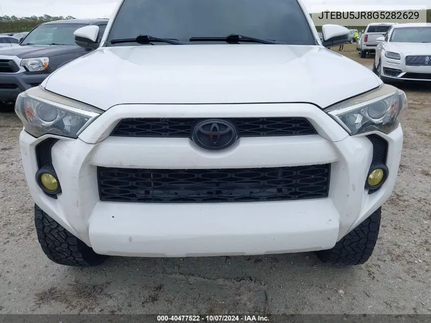 JTEBU5JR8G5282629 2016 Toyota 4Runner Sr5 Prem/Ltdl/Trail/Trd