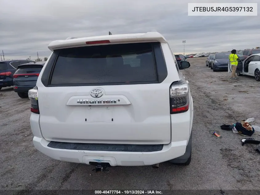 JTEBU5JR4G5397132 2016 Toyota 4Runner Sr5 Prem/Ltdl/Trail/Trd