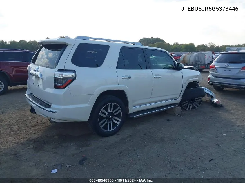 JTEBU5JR6G5373446 2016 Toyota 4Runner Limited