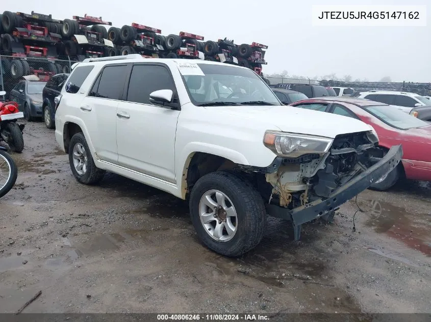 JTEZU5JR4G5147162 2016 Toyota 4Runner Limited