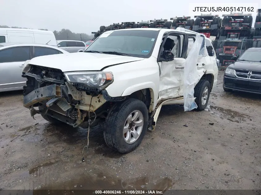 JTEZU5JR4G5147162 2016 Toyota 4Runner Limited