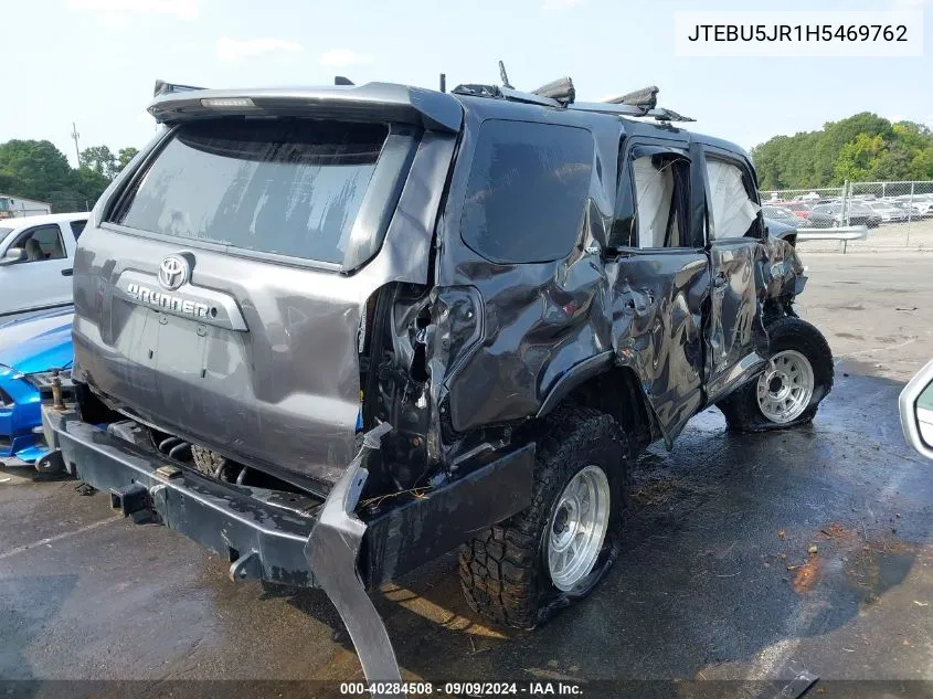 JTEBU5JR1H5469762 2017 Toyota 4Runner Sr5