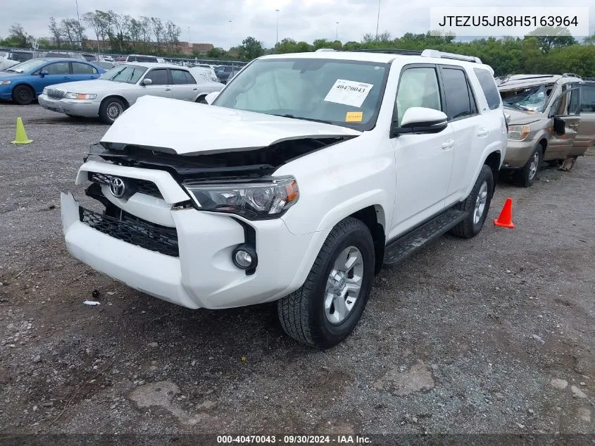 JTEZU5JR8H5163964 2017 Toyota 4Runner Sr5 Premium