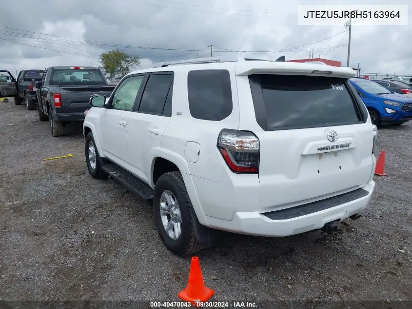 JTEZU5JR8H5163964 2017 Toyota 4Runner Sr5 Premium